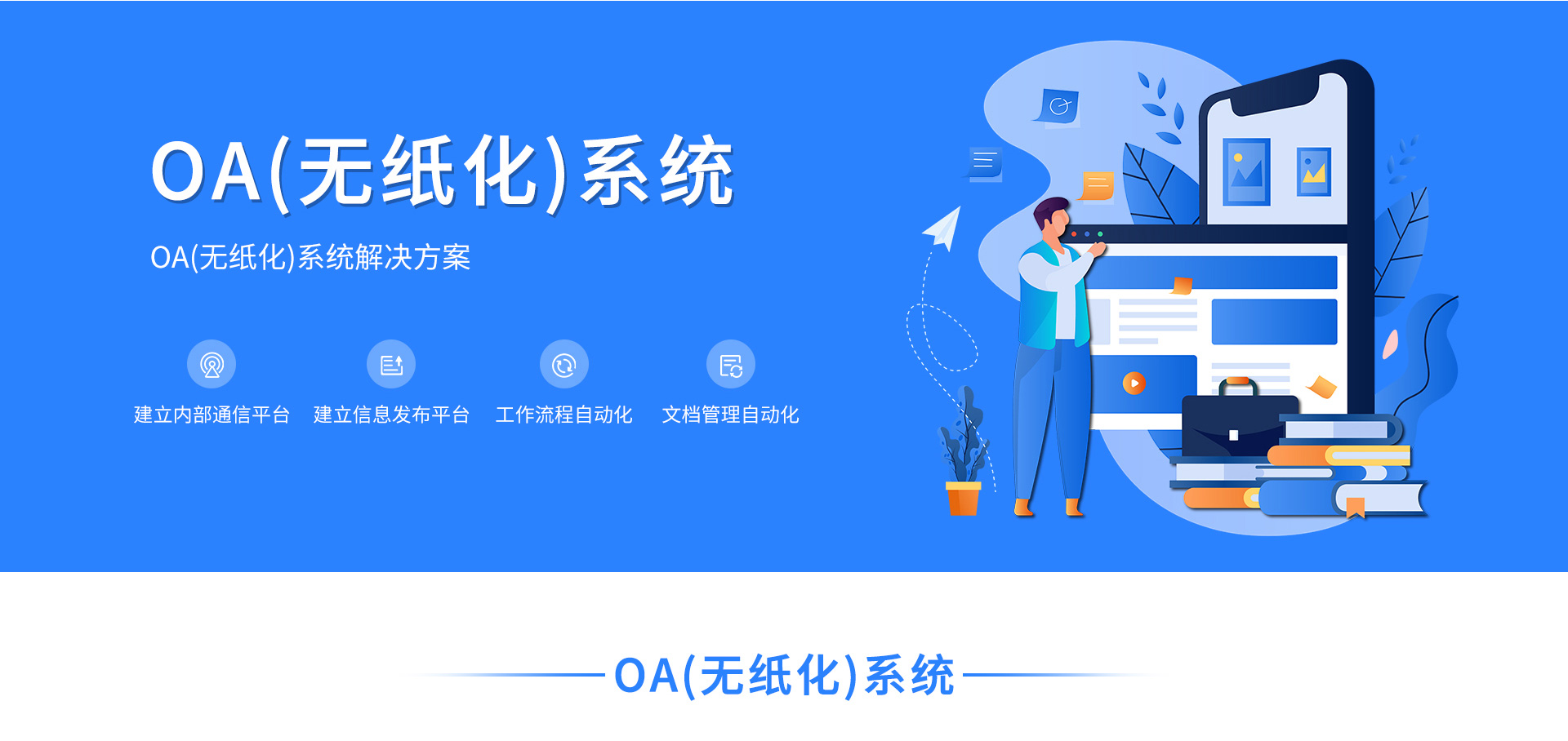 OA(無(wú)紙化) 系統(tǒng)(圖1)